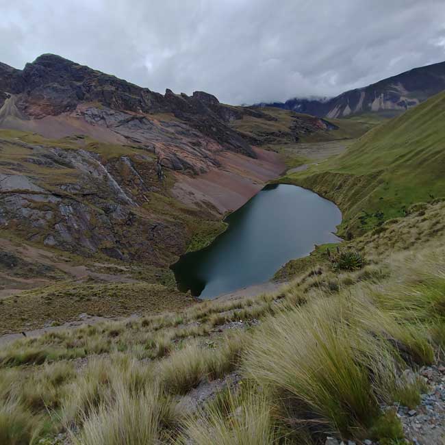 view of the lake at ancascocha