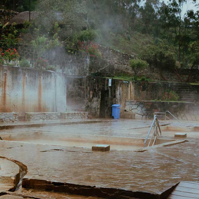 hot springs in Lares 